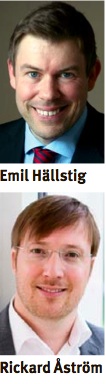 <b>Emil Hällstig</b>, Richard Åström - folk