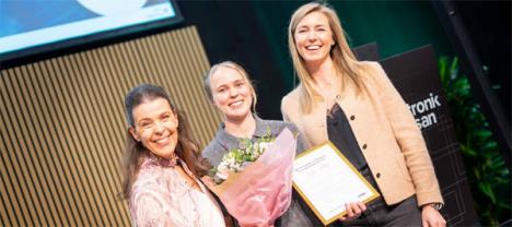 Årets kvinnliga förebild blev Funkis teknikchef