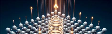 Laserljus framkallar kvantbeteenden i rumstemperatur