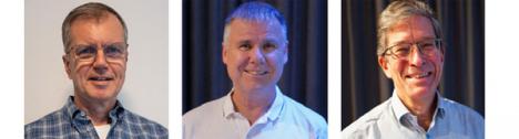 Tre Ericssonmedarbetare prisas av IEEE