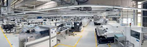 Tysk fabrik för bilelektronik under klubban