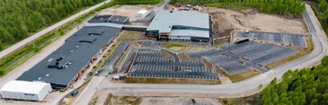 Invigd: Notes nya fabrik i Torsby