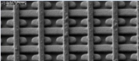 Chipet skriver en miljon DNA-molekyler parallellt