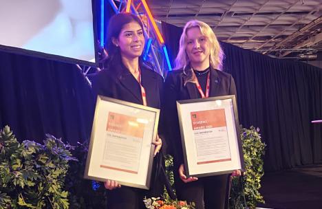 Trådlös sensor gav årets Student Embedded Award