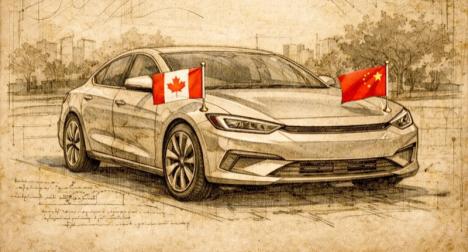 Kanada vill bygga bil med Kina
