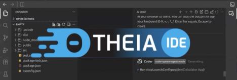 AI-kodning i Theia lämnar beta